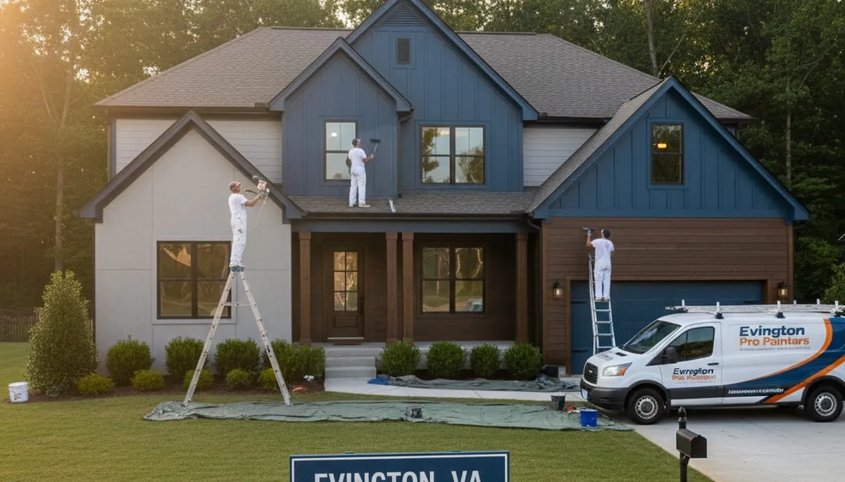 House painters in Lynchburg, VA delivering professional interior and exterior painting services