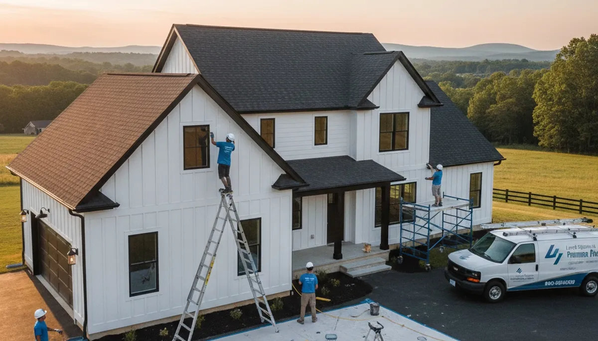 House painting services in Lynchburg, VA for residential interior and exterior painting projects
